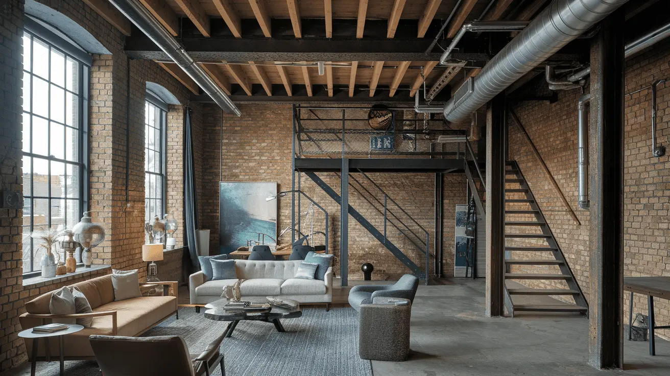 Căn hộ loft mang đậm dấu ấn công nghiệp, nguồn cảm hứng cho phong cách Urban.